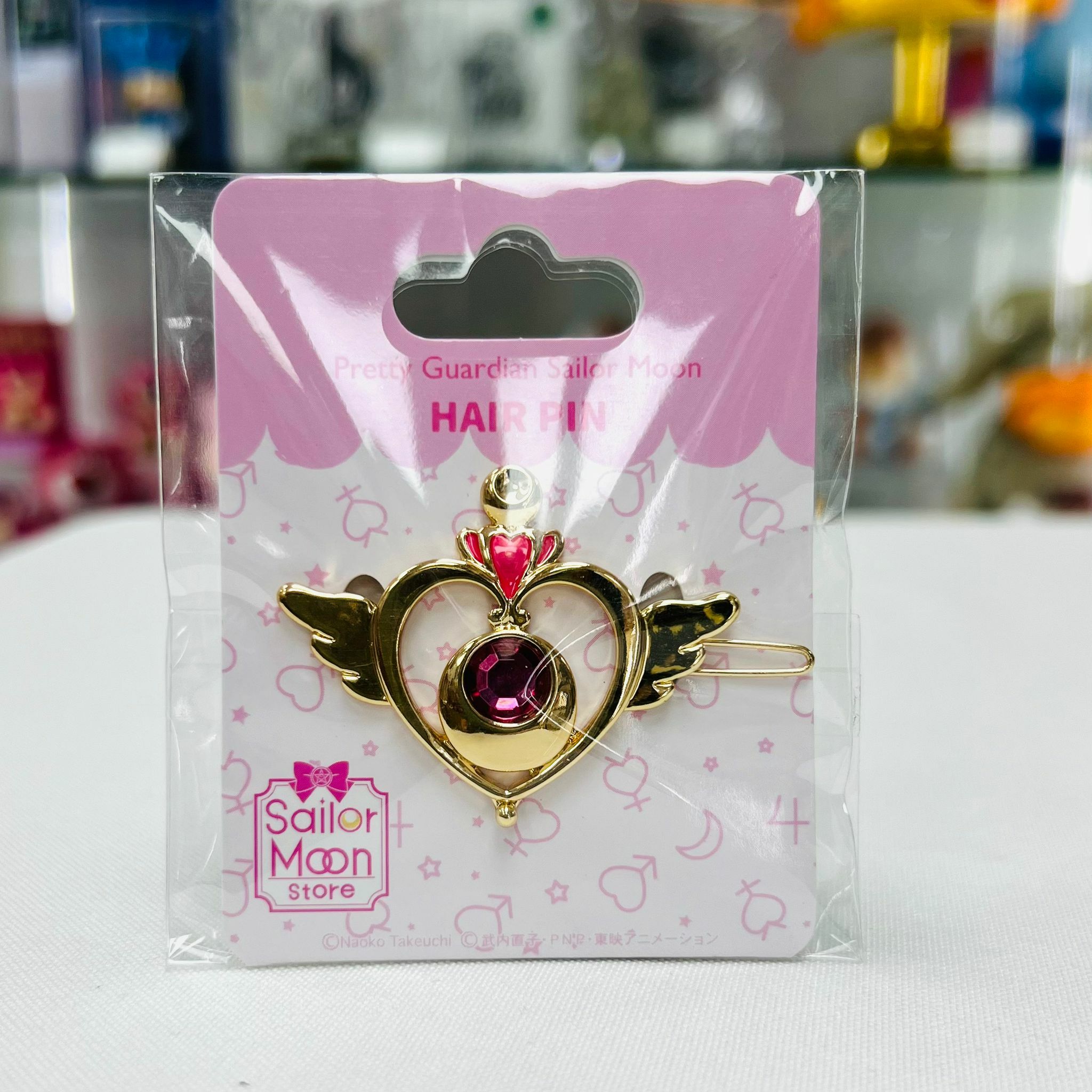 Sailormoon store Hair Pin (Crisis Moon / Cosmic Heart)