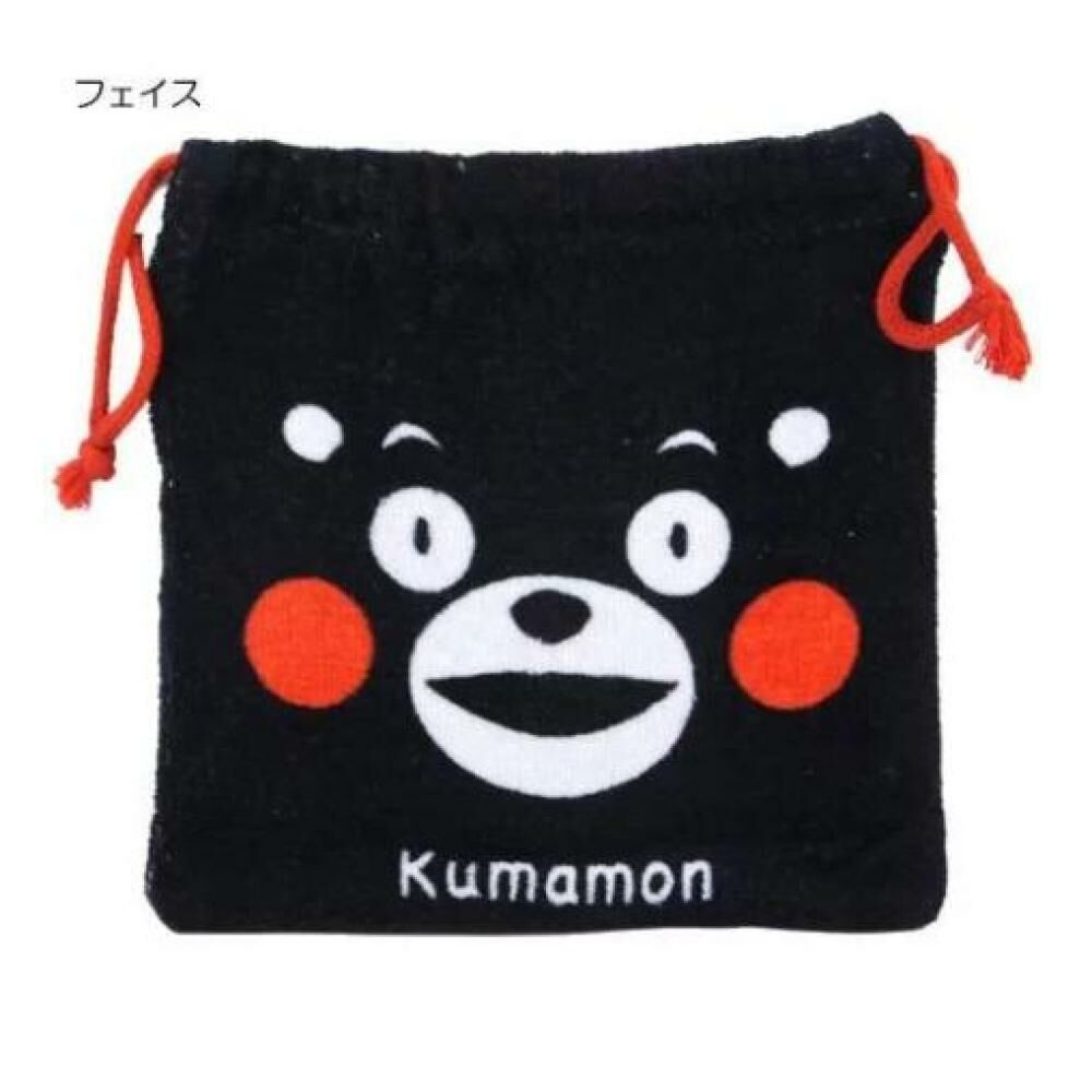 [生活用品] 熊本熊 Kumamon 束口袋(FACE)