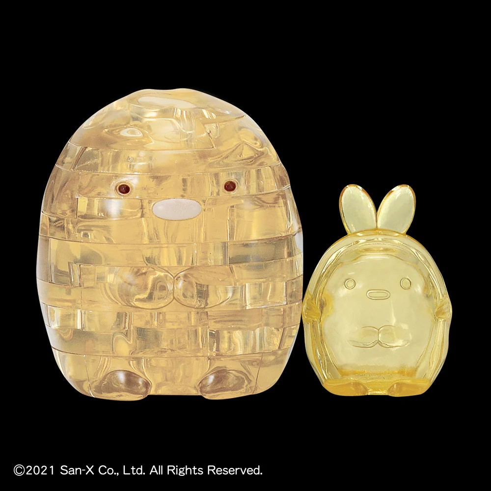 炸豬排和蝦夷之尾 (立體水晶)