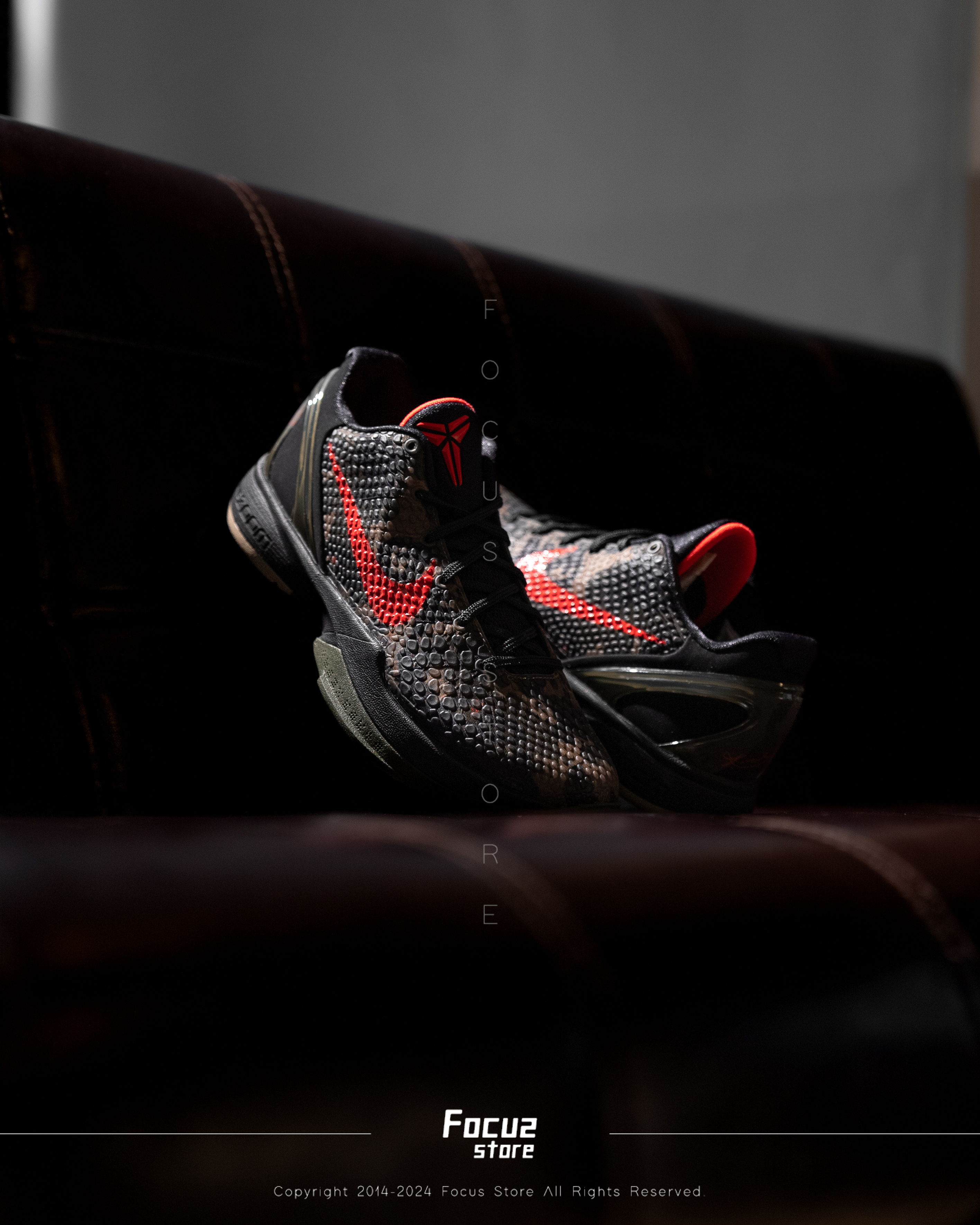 【Focus Store】預購 Nike Kobe 6 Protro "Italian Camo" 黑紅 FQ3546-001