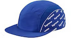 Supreme Diagonal Logo Side Panel Camp Cap Royal