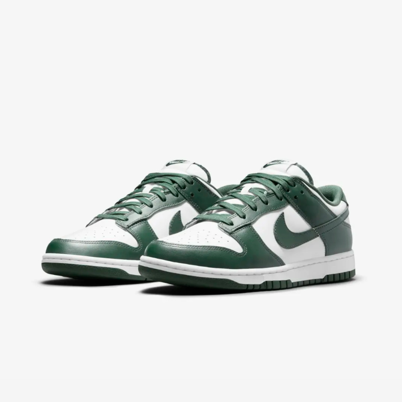 <連線代購商品>男女鞋 NIKE DUNK LOW TEAM GREEN 白綠 低筒休閒鞋【DD1391-101】