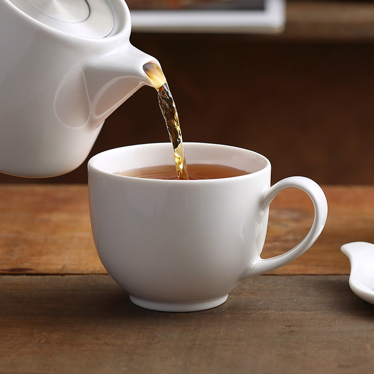 FORLIFE Q系列陶瓷茶杯/咖啡杯-白