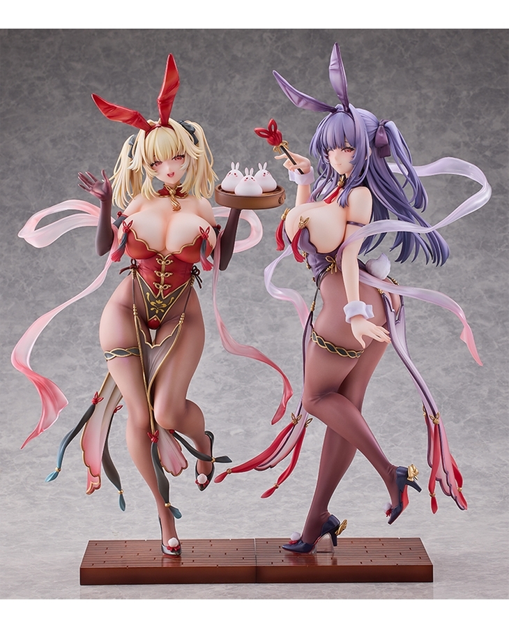 Cheongsam Bunny Yuri & Stella