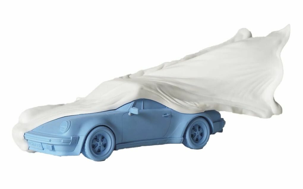 Daniel Arsham Veiled Porsche Figure （Edition of 500）Blue