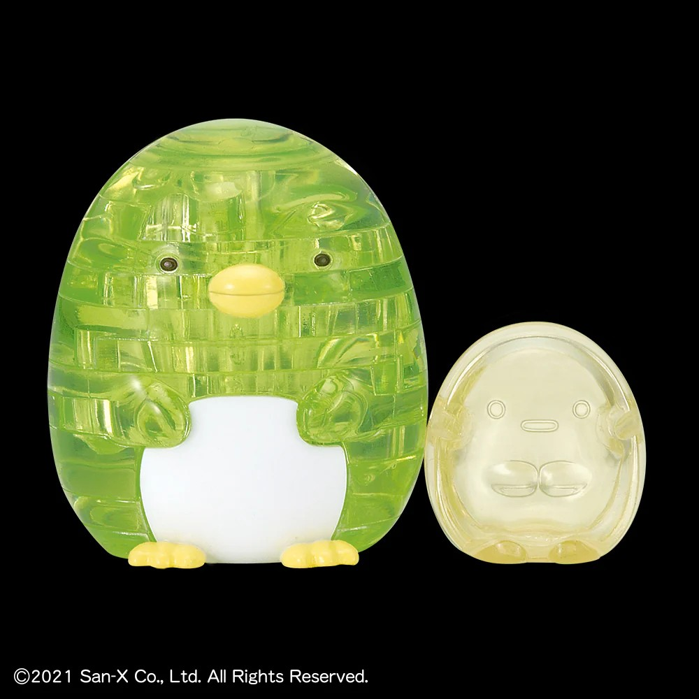 企鵝&木薯 (立體水晶)