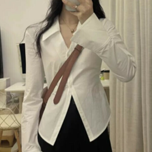熱推小香風開衫上衣（內搭襯衫）（S/M/L/XL/2XL下單後與客服聯系發貨的尺碼）