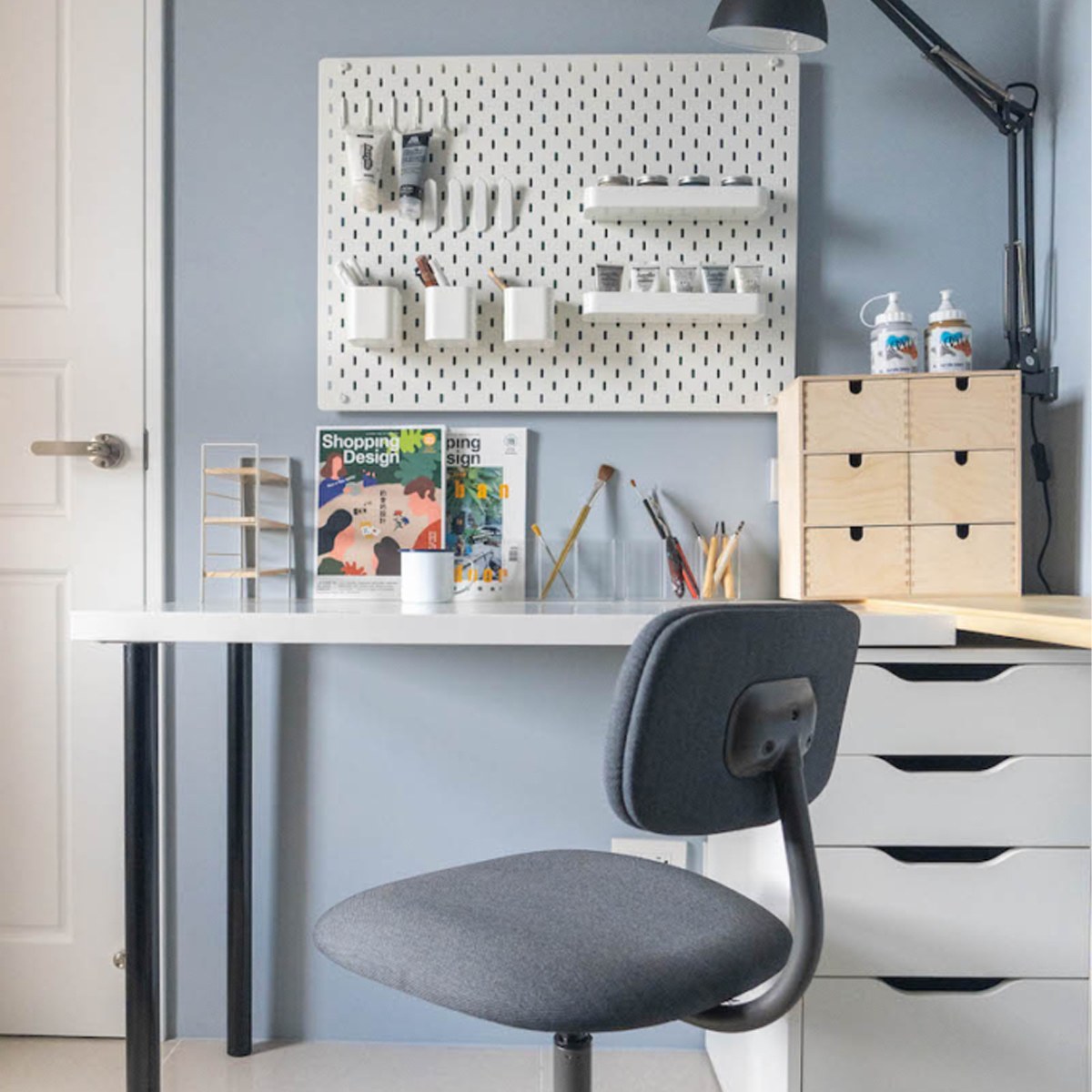 灰藍天空 Cloudy Sky｜風格油漆