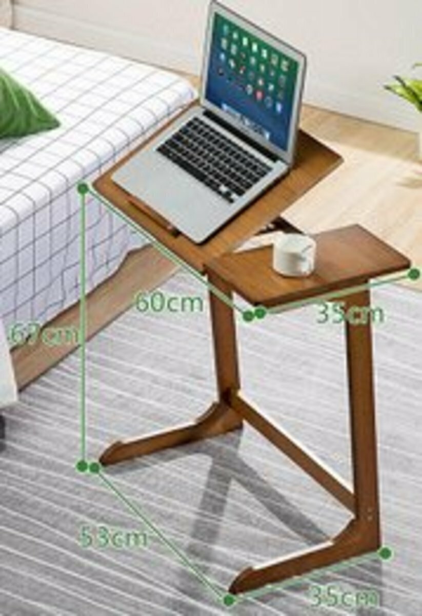 Mini creative computer desk (upgraded brown)