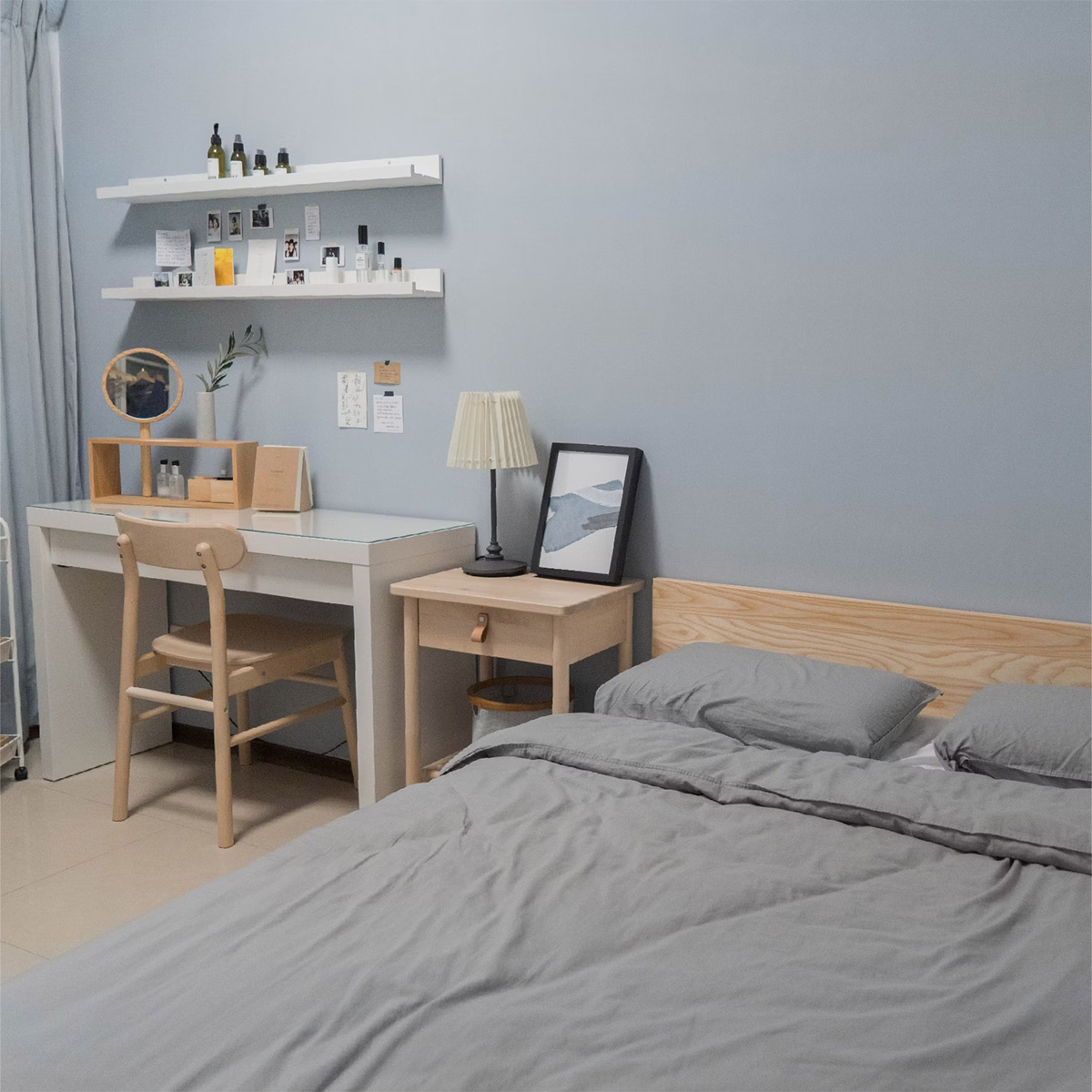 迷霧之藍 Misty Blue｜風格油漆