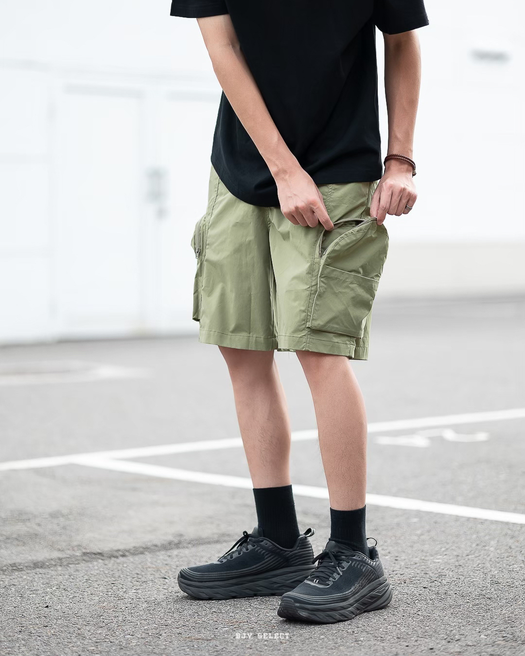 #現貨 Tailor collection 8口袋 工裝褲 麵包褲 草綠 大陸選貨