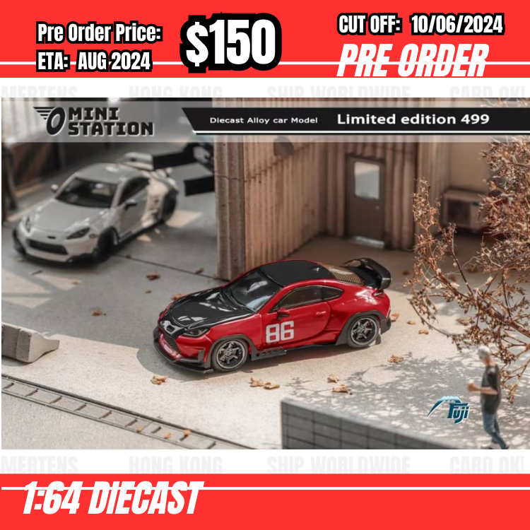 PO-$150 * Fuji * 1:64 Pandem GR86 MF Ghost [OD05/06]