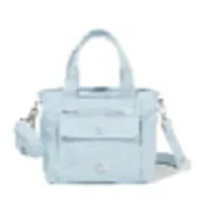 [S] COVERNAT CLOVERHEART CANVAS SMALL CROSSBODY BAG,BLUE, CO2400TB70BL (SCN15)