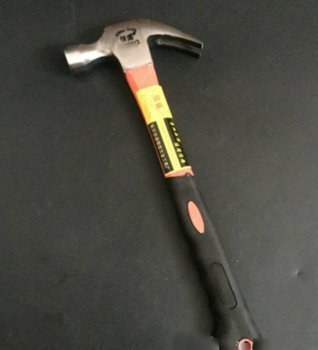 Hammer- rubber coated anti-slip handle hammer 0.5kg