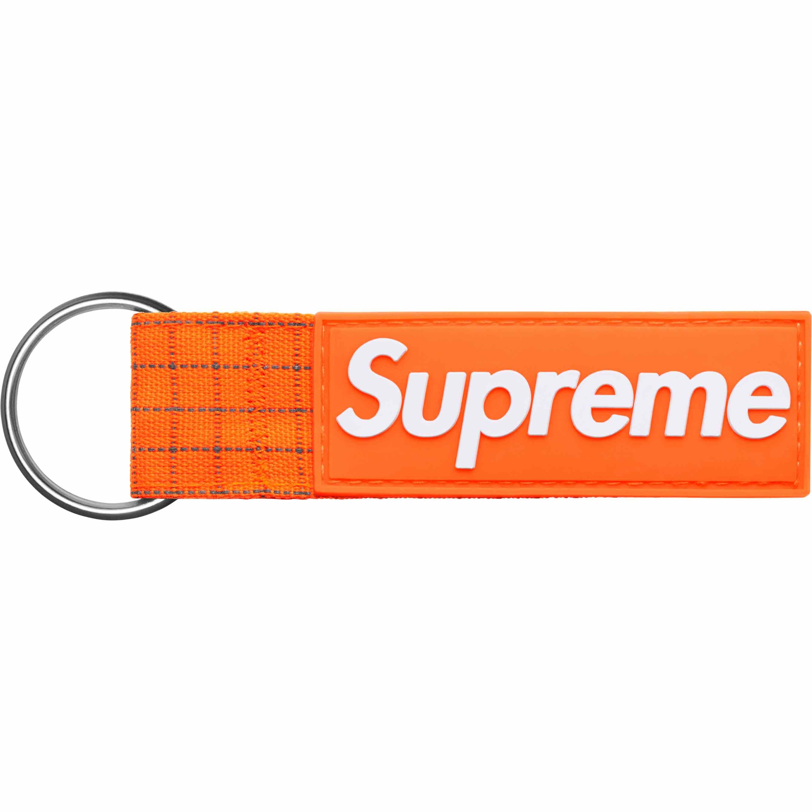 Supreme FW20 Webbing Keychain - sale Red