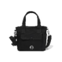 [S] COVERNAT CLOVERHEART CANVAS SMALL CROSSBODY BAG,BLACK, CO2400TB70BK (SCN24)