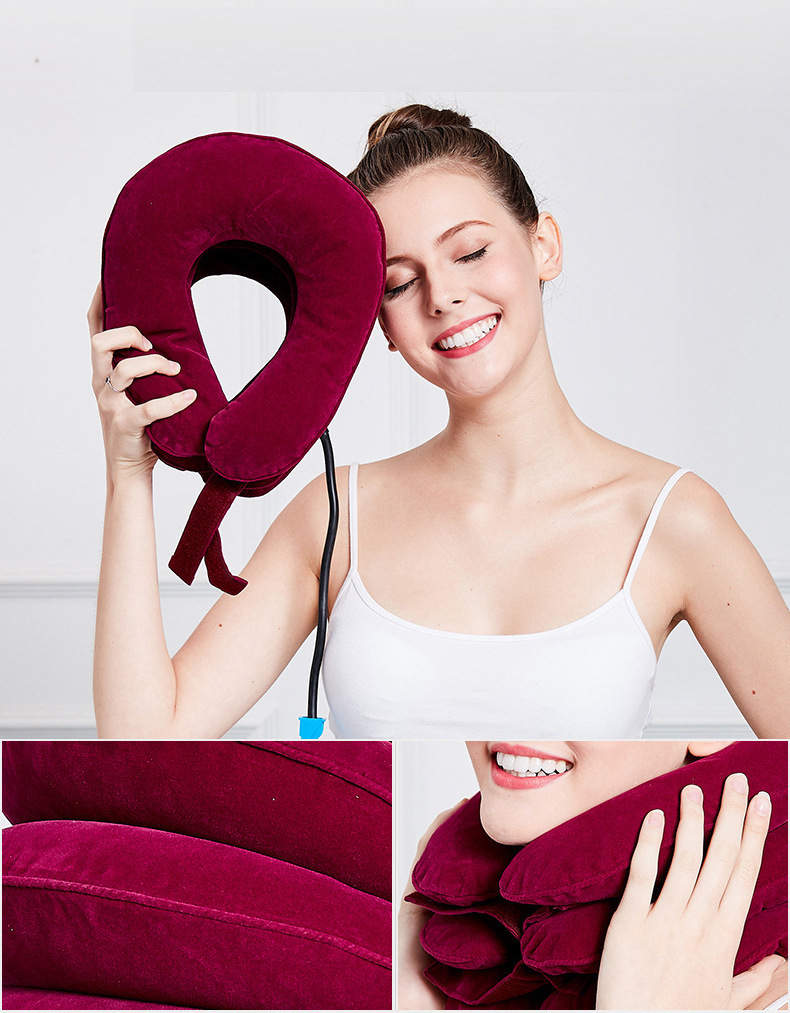 肩頸頸椎三層充氣拉伸器 (0.5kg)