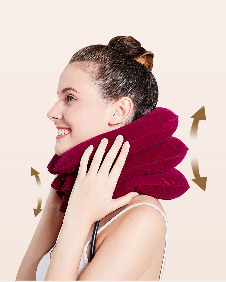 肩頸頸椎三層充氣拉伸器 (0.5kg)