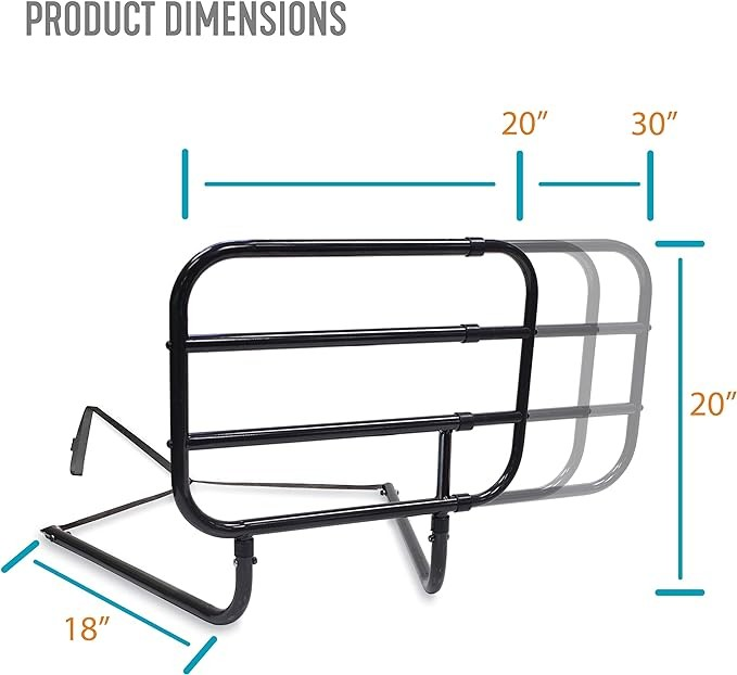 【月租】美國【AbleLife】 伸縮床欄扶手