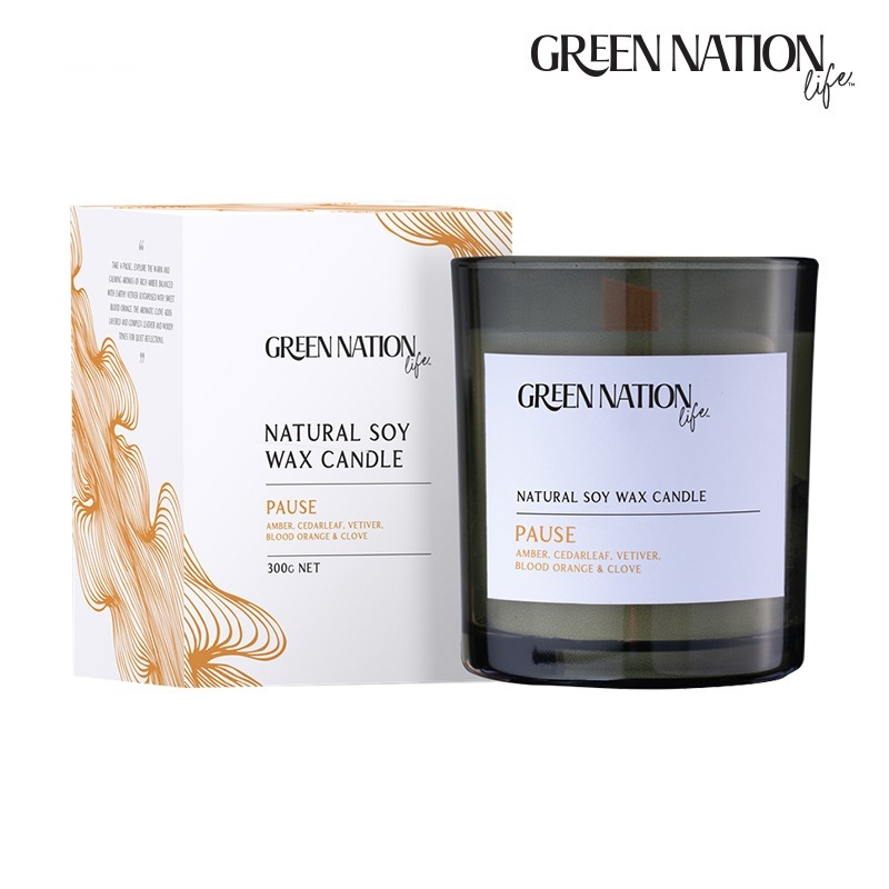 澳洲 Green nation life 奢華香氛 大豆蠟燭 - 靜止