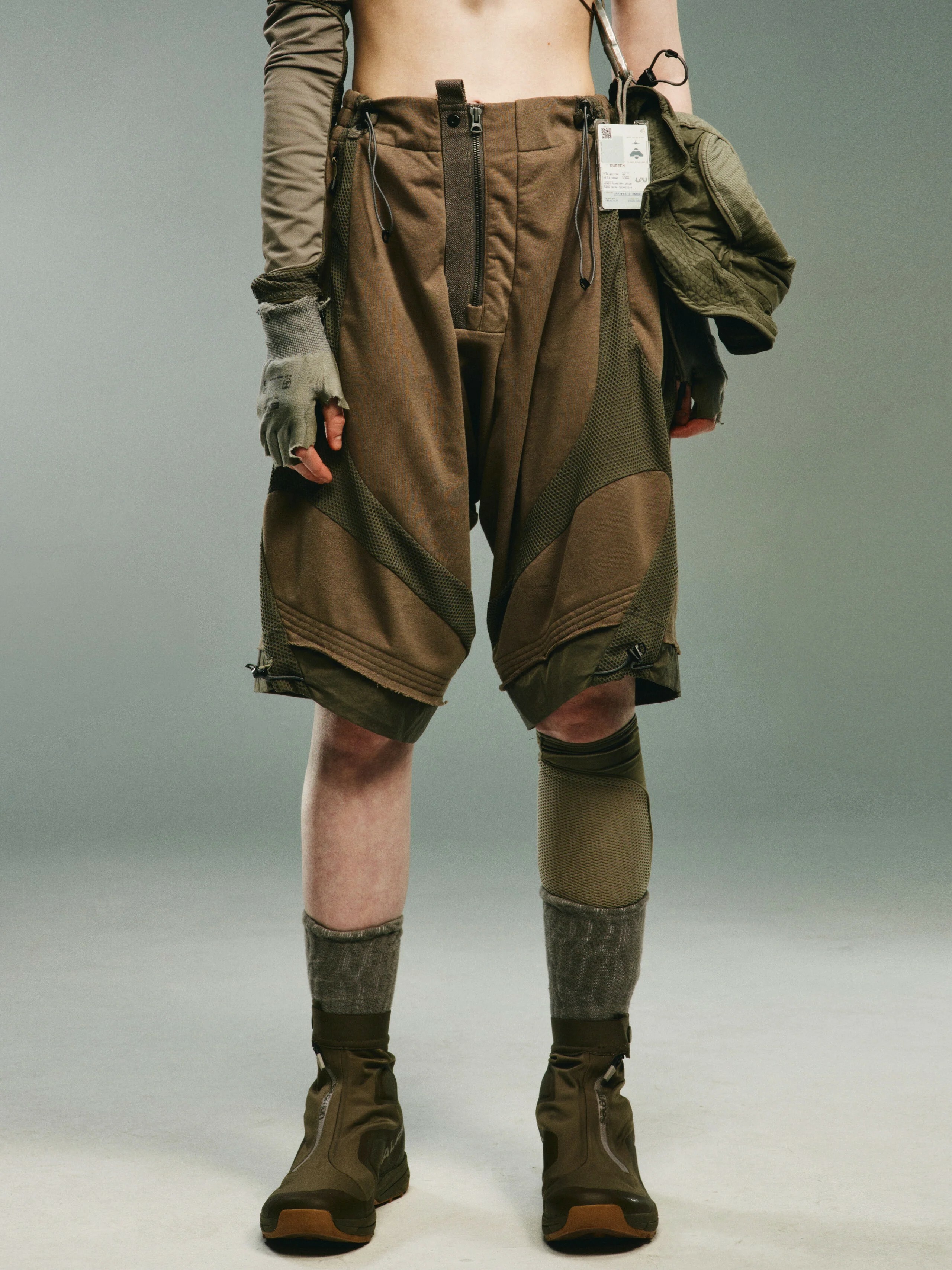 【Focus Store】現貨 Hamcus SS24 DUSZEN AS / INTERSTELLAR BOUNTY HUNTER SHORTS 短褲 棕色 UM01324-1 DO