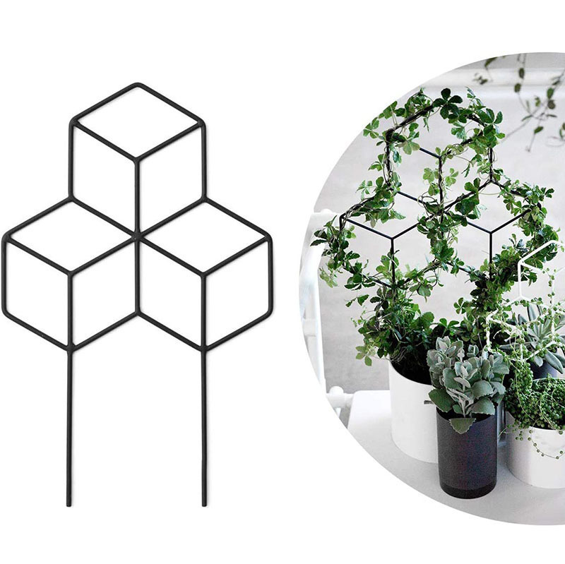 【1 piece】Flower support flower arrangement, climbing vine trellis (height 43* width 29cm)
