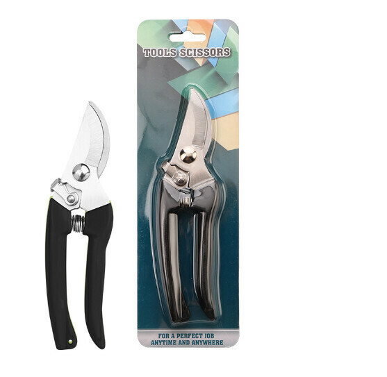 Gardening tools pruning shears [K-402 black curved mouth pruning shears]