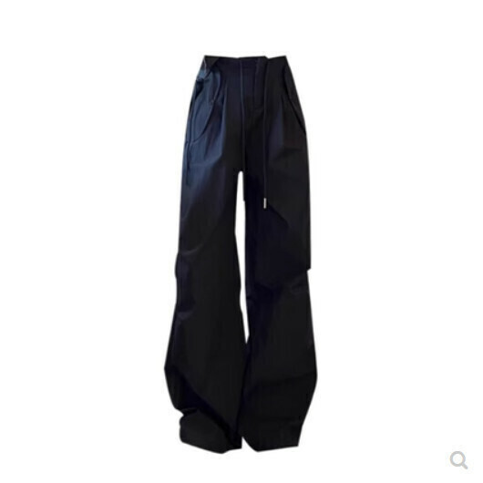 Ice Silk Quick Dry Cargo Pants [Black] (Size: S)