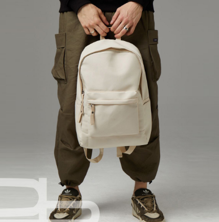 Backpack School Bag (White)