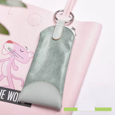 Multi-purpose bag Glasses pouch (specification: ring model - green)