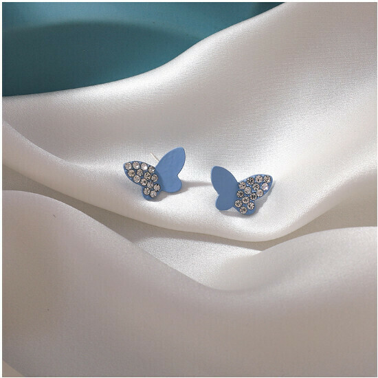 Blue Female Earrings Earrings Female (16#16149)