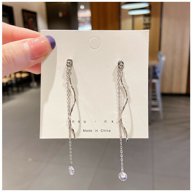 Fashion Pop Earrings (46# Wave Tassel)