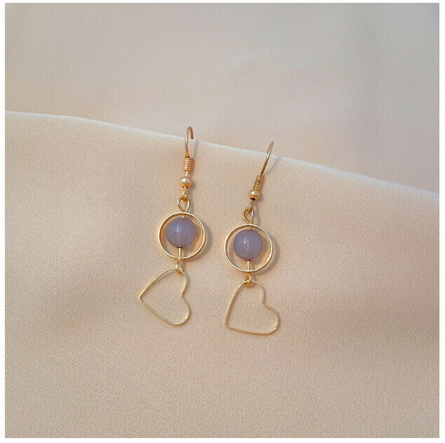 Fashion Pop Earrings (17# Hollow Heart)