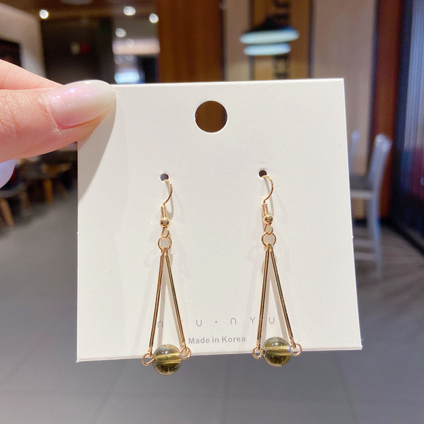 Fashion Pop Earrings [97# Triangle Ear Hook]