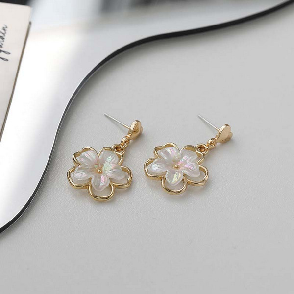 Fashion Pop Earrings [40# Small Flower Stud Earrings]