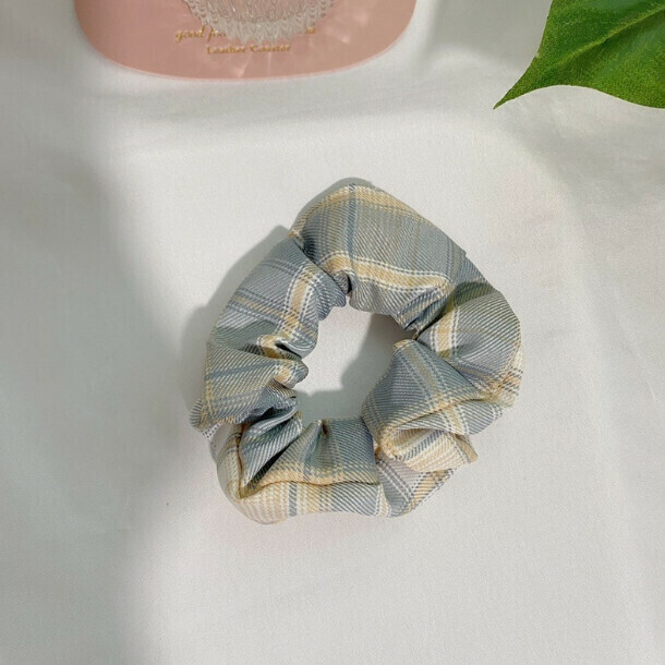 新款韓版jk發繩發圈簡約發飾（77#風吹藍海）