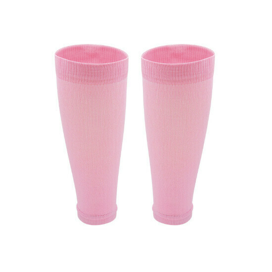 Soccer socks sports leg sleeve calf socks (light pink)