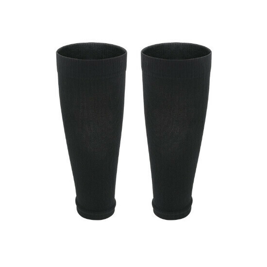 Soccer Socks Sports Leg Cover Calf Socks (Black M Size)
