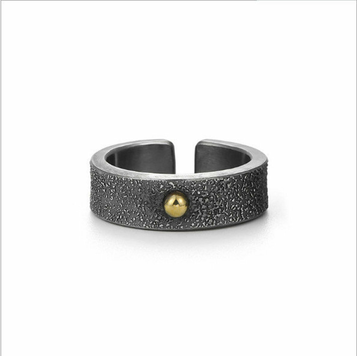 Vintage Sun & Moon Couple Ring (Sun Men's Adjustable Opening)