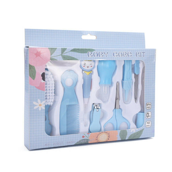 BB Nail Clipping Tool Care Set (Blue 10-Piece Set)