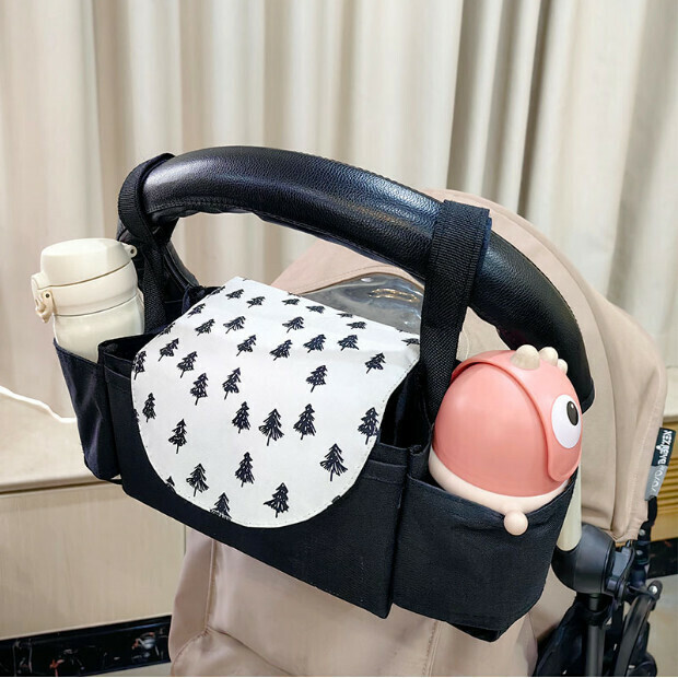 爆款嬰兒推車收納包掛包（黑小樹推車掛包）
