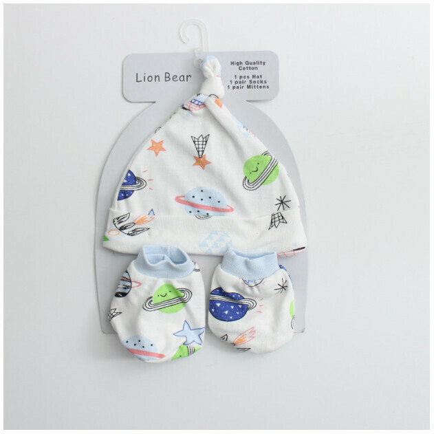Baby Anti-Grip Hat Set (Planet Wars Suitable age group: 0~1 years old, 80cm and below)