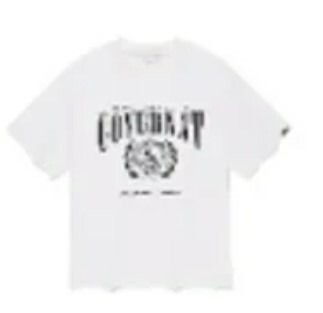 [S] COVERNAT EMBLEM ACTIVE T-SHIRT,WHITE, CO2402ST42WH (SCN48)