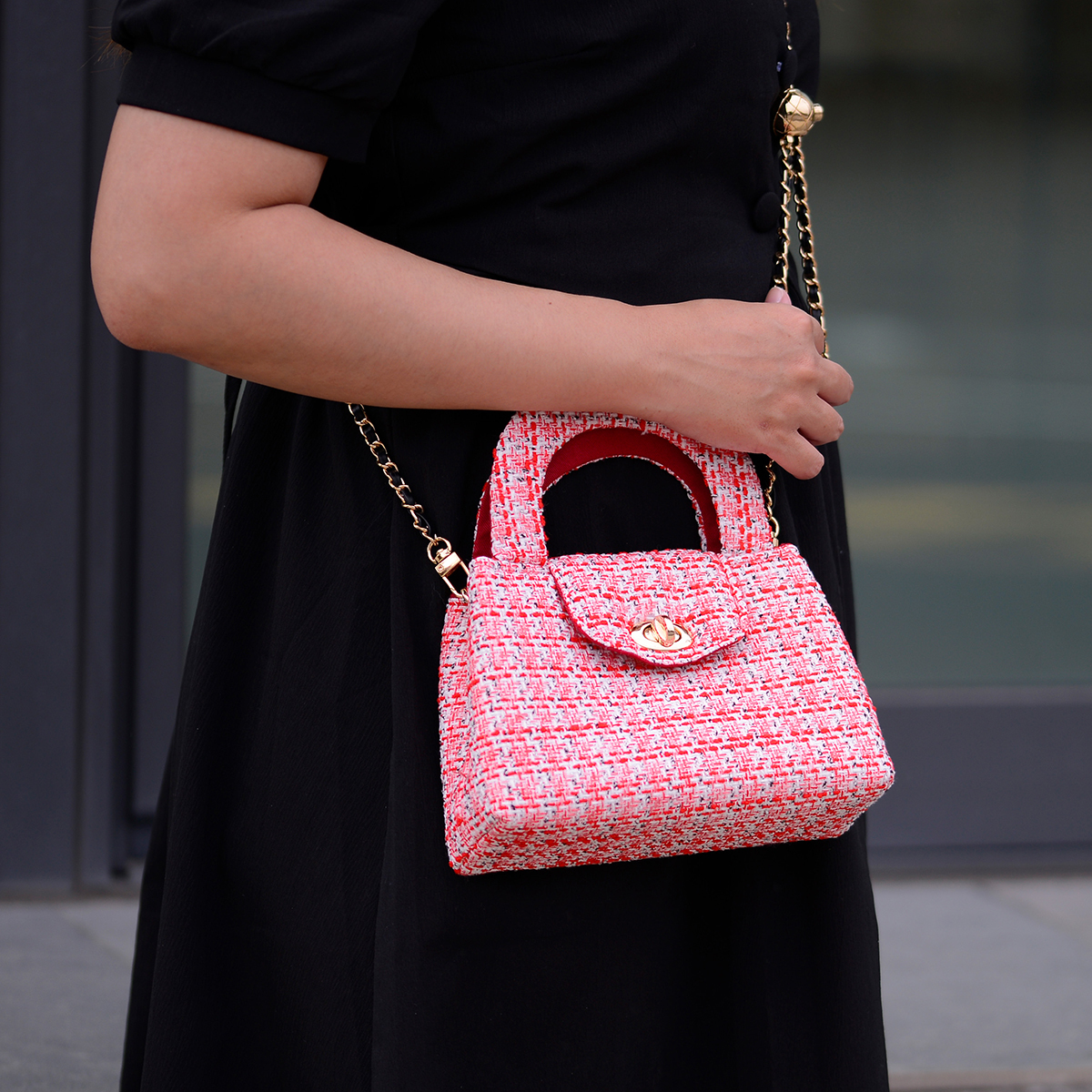 販售原尺寸【紙型】(名媛風手提包)