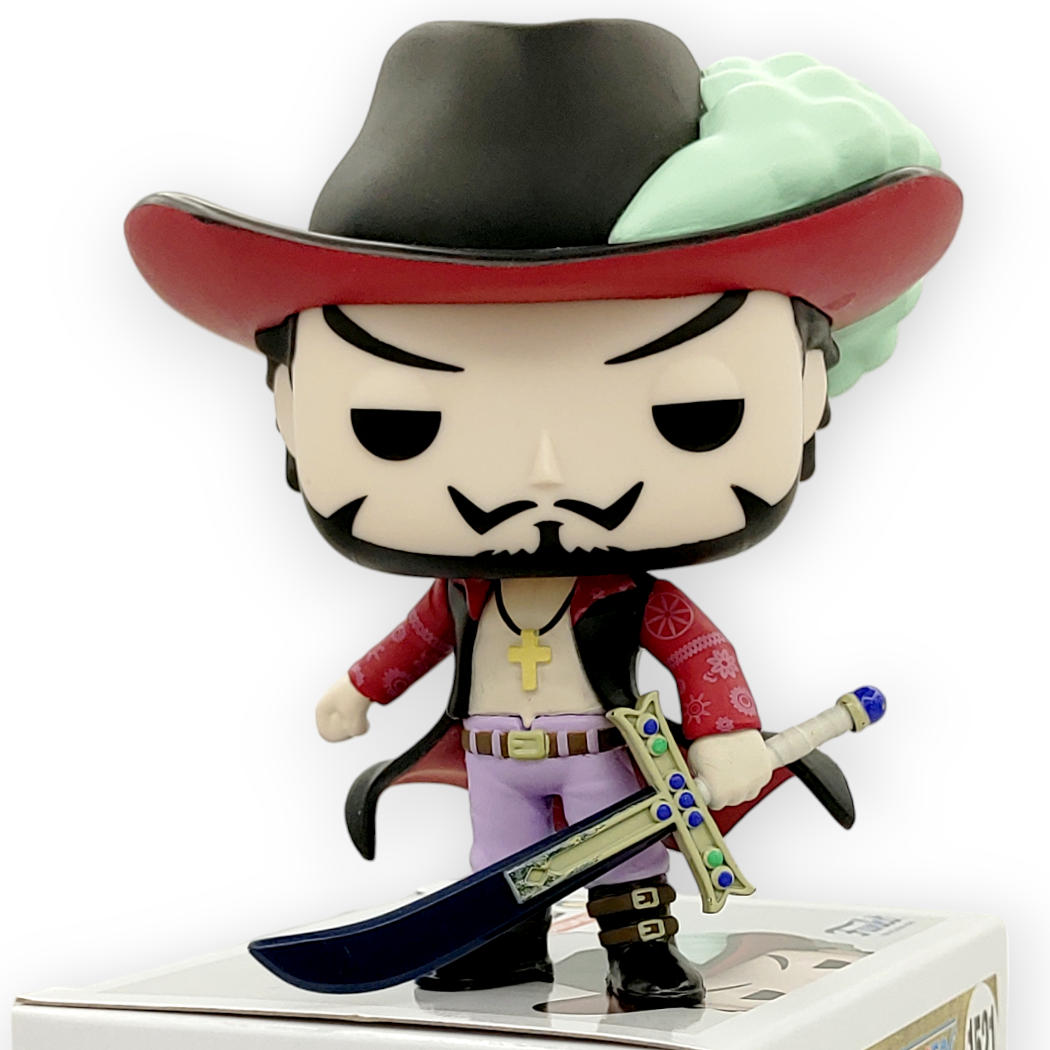 FUNKO POP <One Piece海賊王>"鷹眼"朱洛基爾·米霍克-No.1521
