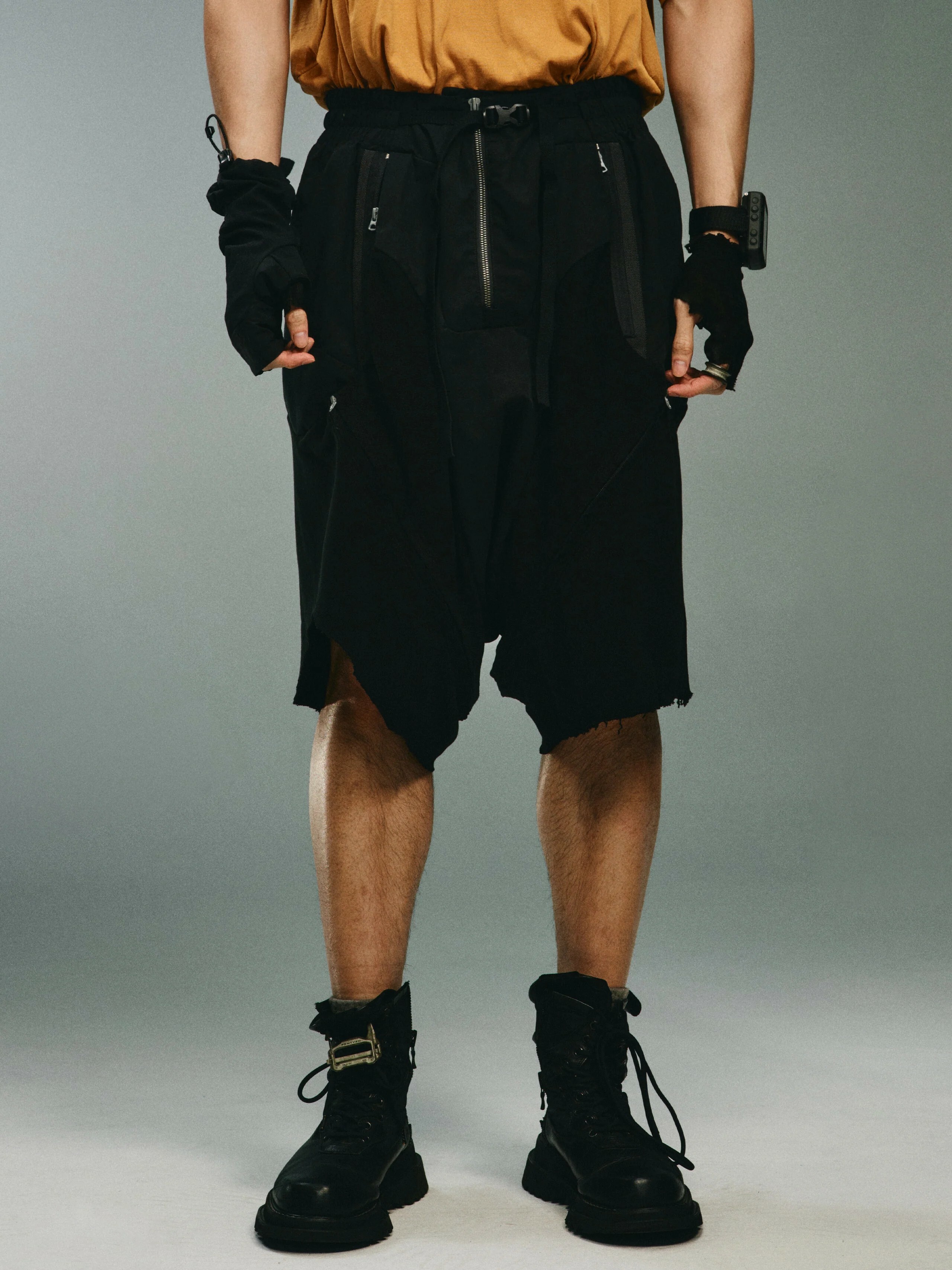 【Focus Store】現貨 Hamcus SS24 DUSZEN AS / SEEKER APPRENTICE SHORTS 短褲 黑色 UM01224-1 BK