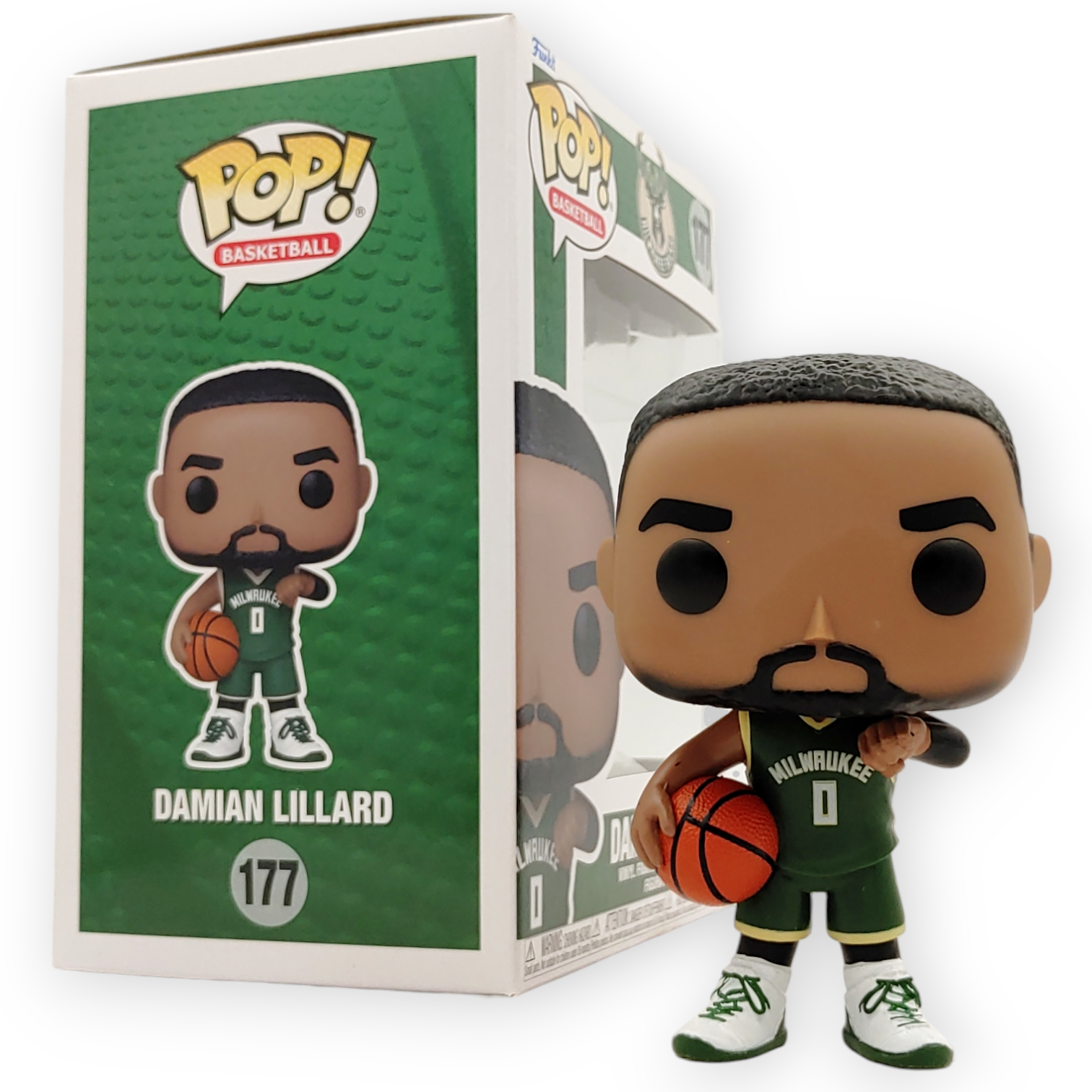 FUNKO POP<NBA>密爾沃基公鹿_達米安.利拿特-No.177