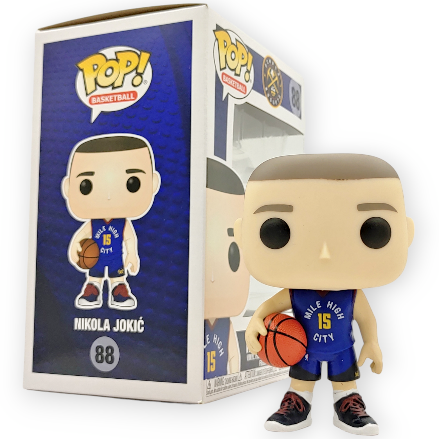 FUNKO POP<NBA>丹佛金塊_作客尼古拉·祖傑-No.88