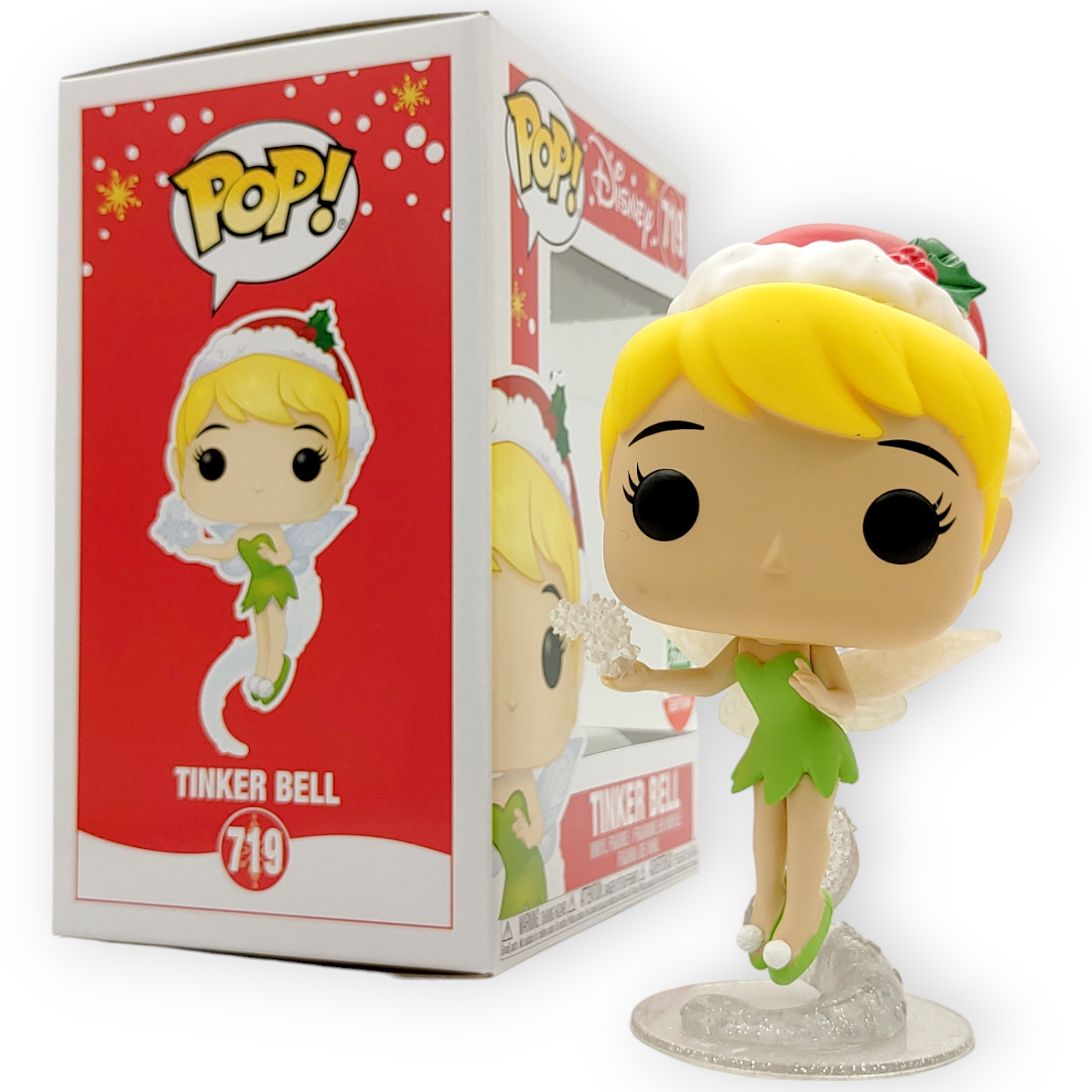 FUNKO POP <Tinker Bell>奇妙仙子_聖誕版-No.719