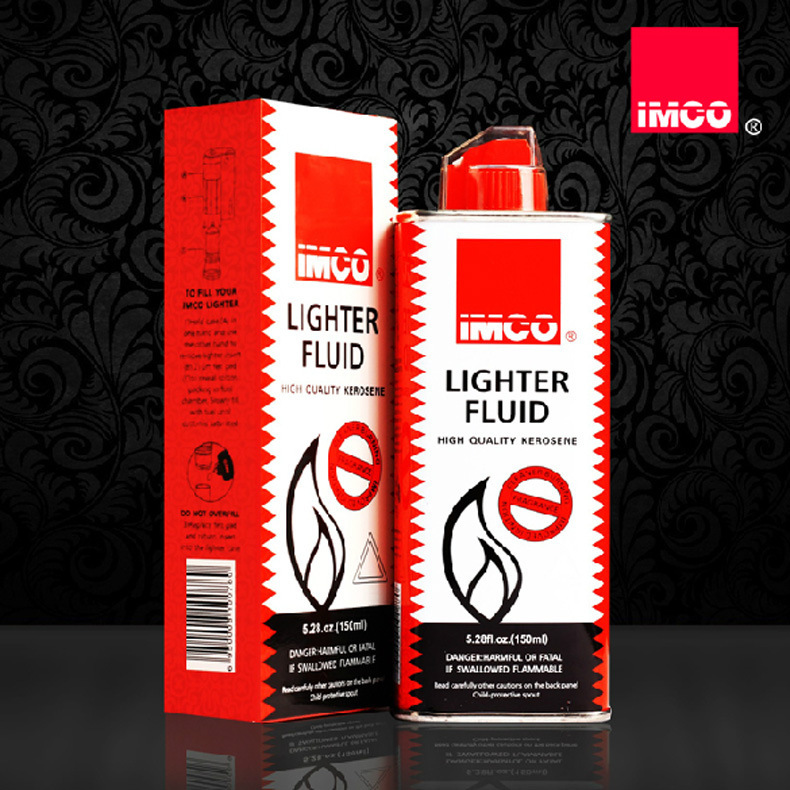 【IMCO/愛酷】煤油打火機專用燃料、150ml、密封蓋設計減少揮發